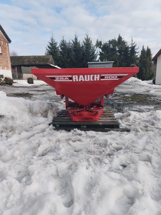 Rozsiewacz Rauch ZS 600 Dwu Talerzowy