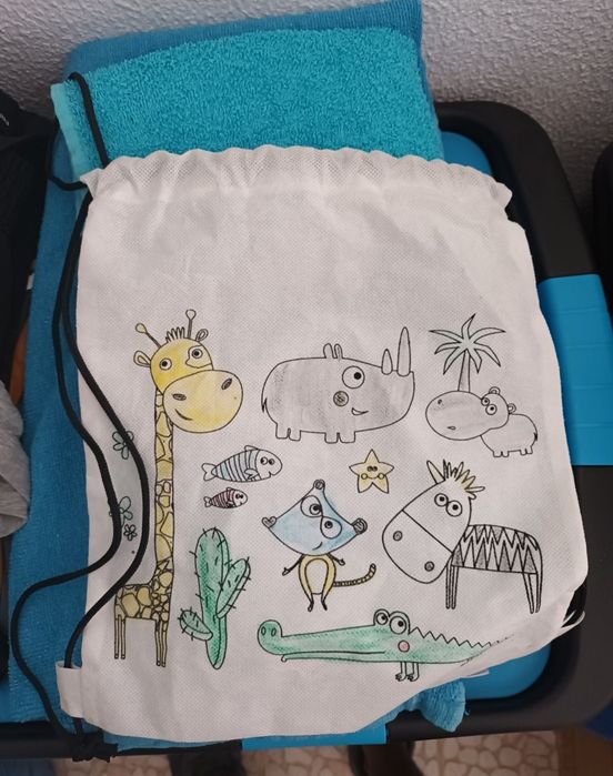 Saco mochila criança