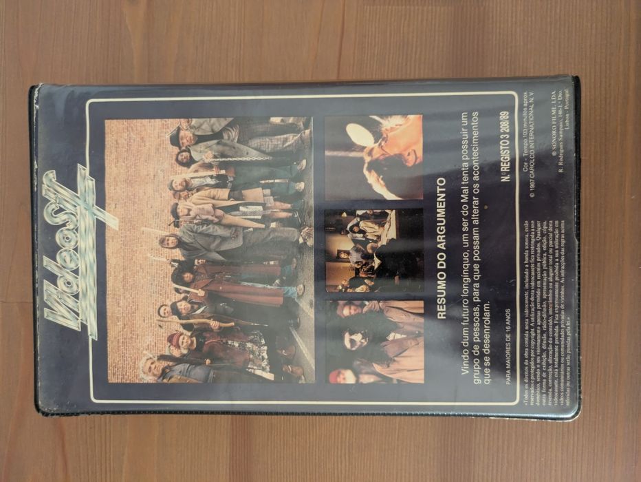 VHS " O Principe das Trevas " 1987 (Opt. Estado)