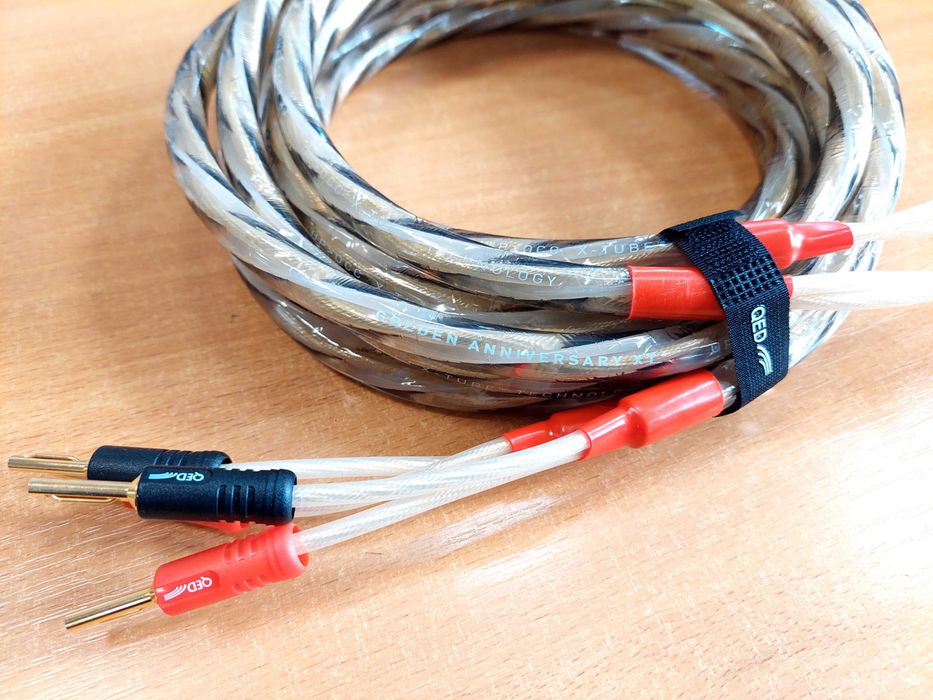 Kabel głośnikowy QED GOLDEN ANNIVERSARY XT 2x2,5m