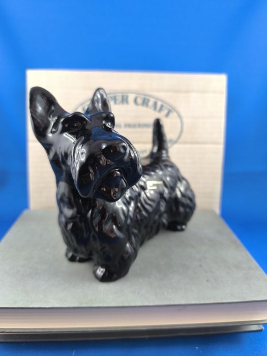 Terier szkocki Cooper Craft Anglia #pies #porcelana #dekoracja