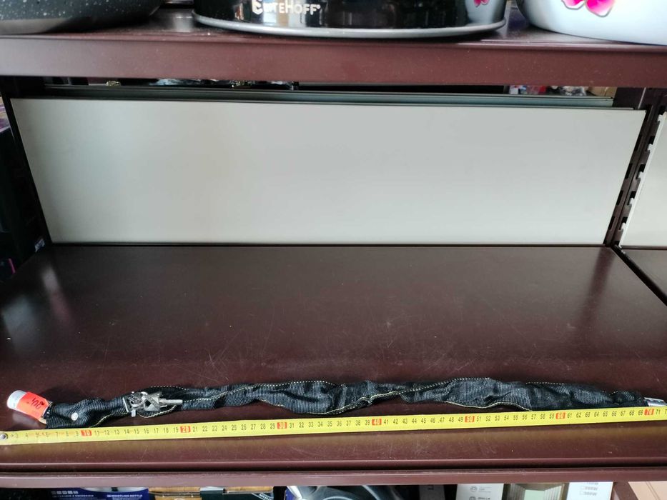 Łańcuch rowerowy blokada do roweru zapięcie rowerowe MOTOR KŁÓDKA 80CM