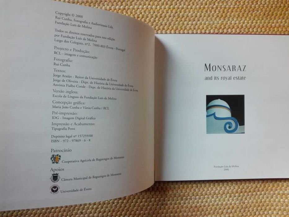 Livro Monsaraz e o seu reguengo | and its royal estate de Rui Cunha