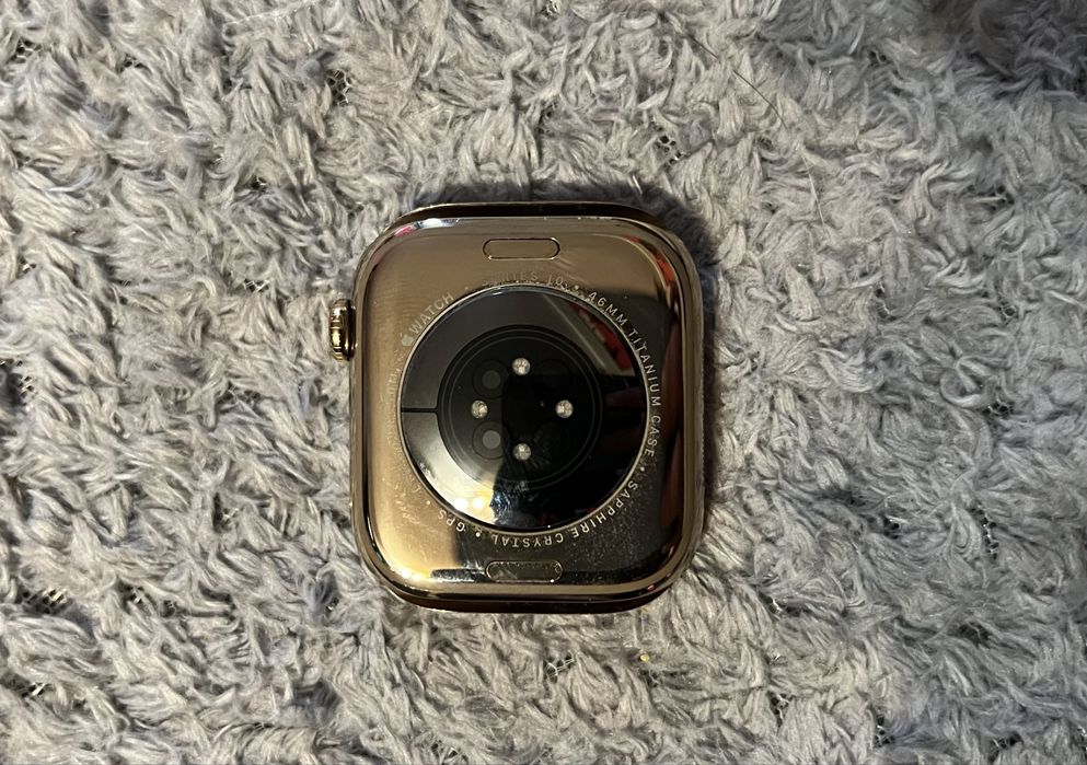 Apple Watch Seria 10 46mm Złoty M/L Koperta z Tytanu !