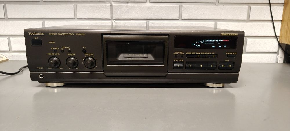 Magnetofon deck TECHNICS RS-BX501. Full automat