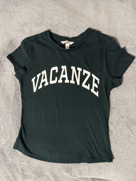 Топ з написом, принтом