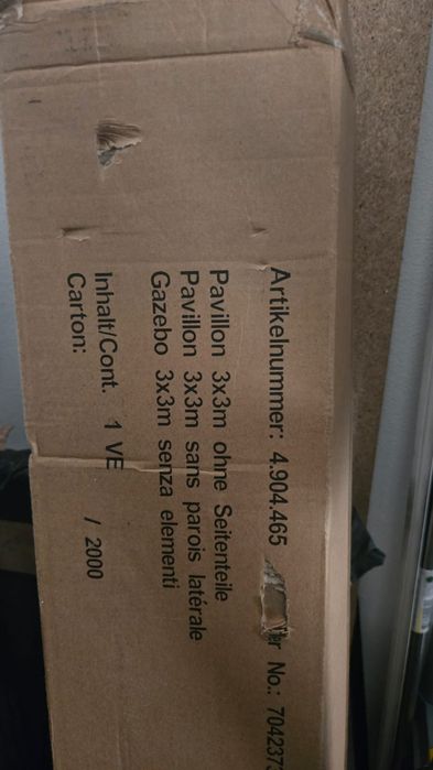 Tenda de festas 300×300cm