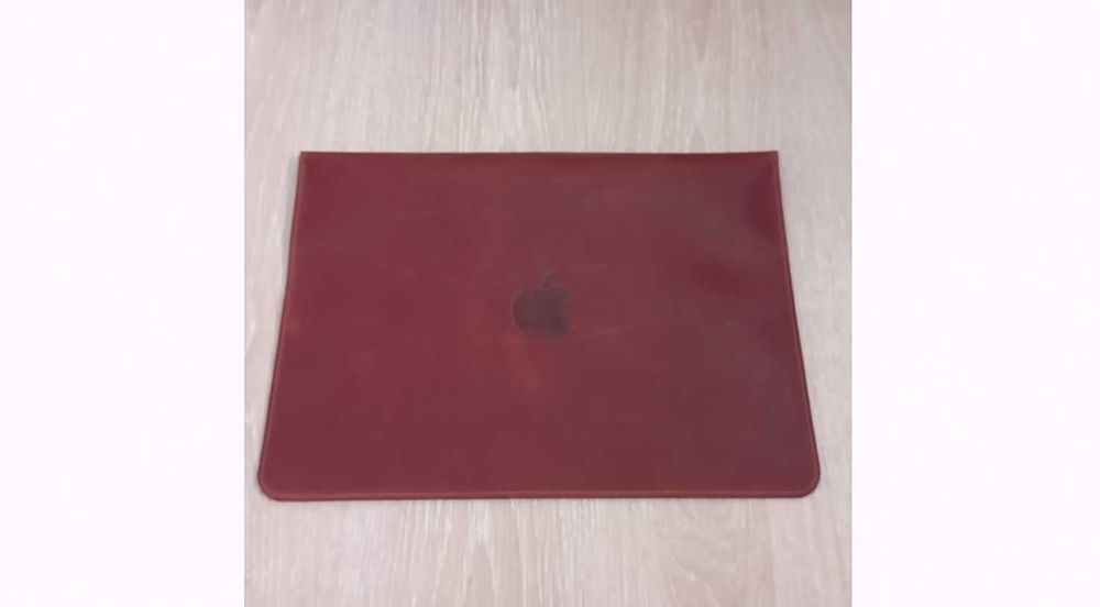 Чехол для MacBооk Air 13'' (с 2018 г.),Pro 13'' (с 2016 г.) кожанный