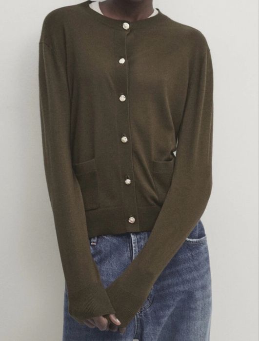 Kardigan Massimo Dutti welna