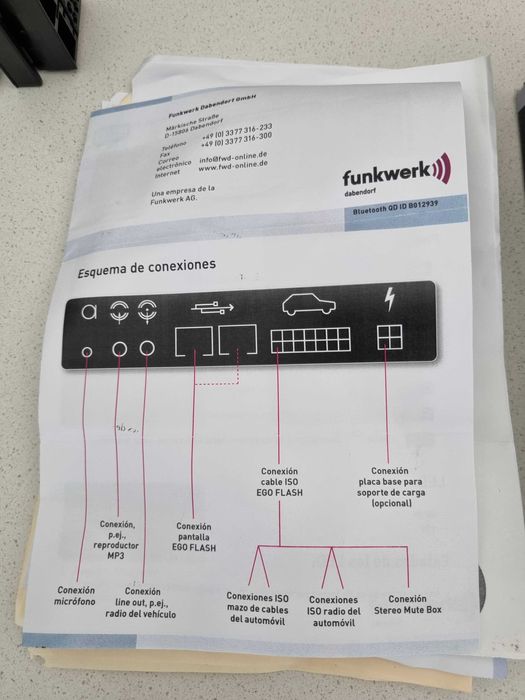 Kit Bluetooth handsfree