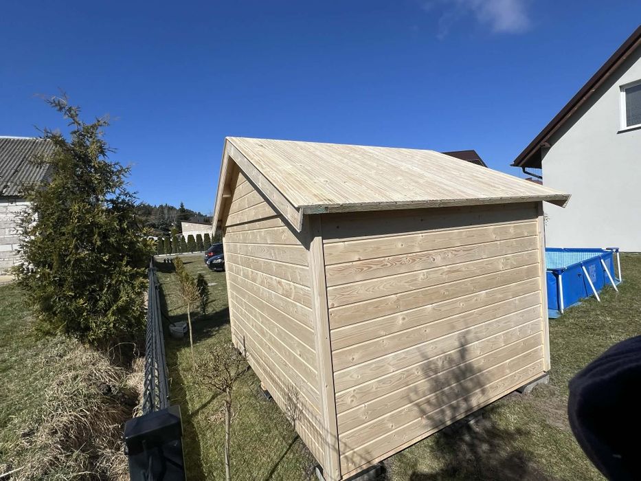 Domek drewniany 3x2.5 z podłogą