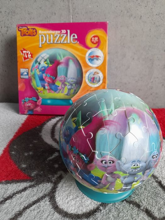 Puzzle 3d Trole 72 elementy