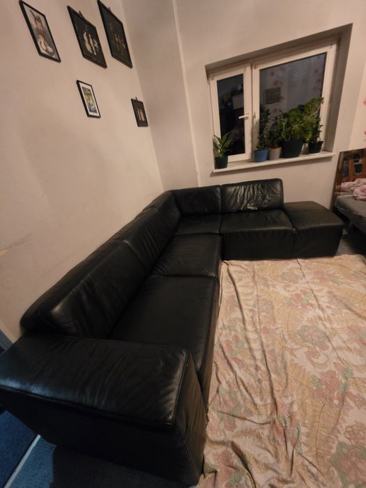 Sprzedam narożnik skórzany, skórzana sofa narożna