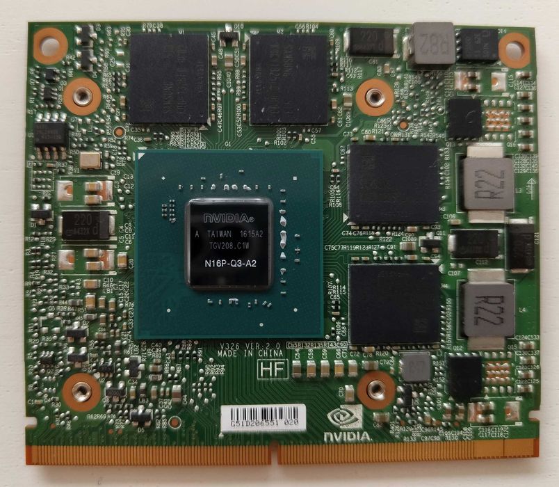 Karta Graficzna MXM NVIDIA Quadro M2000M N16P-Q3-A2