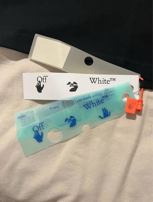 T-shirt Off White Black Size S