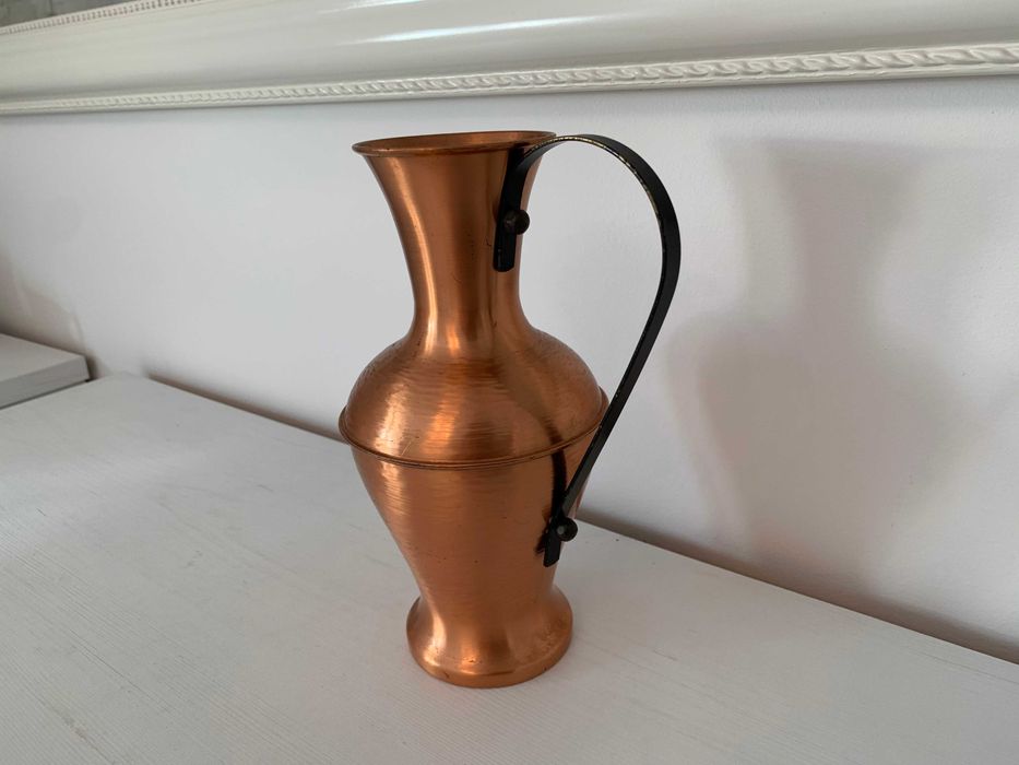 Dekoracyjny wazon mosiądz 21cm