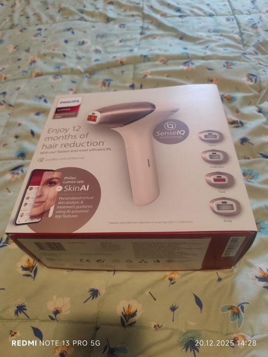 Depilator Philips Lumea BRI977/00 SenseIQ. Okazja nowy