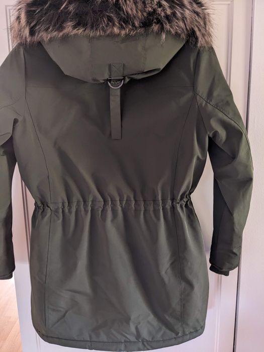 Kurtka zimowa Only Rozm. L oliwka khaki parka ocieplana