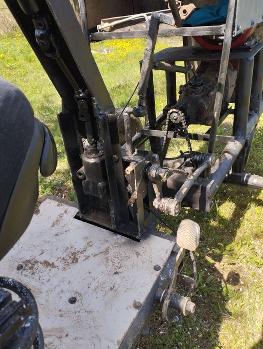 Трактор 4х4 саморобний