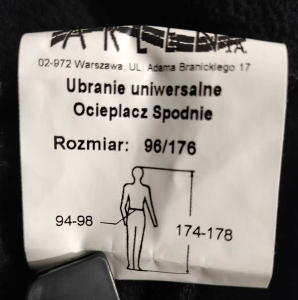 Ocieplacz pod spodnie z polaru Straż Graniczna