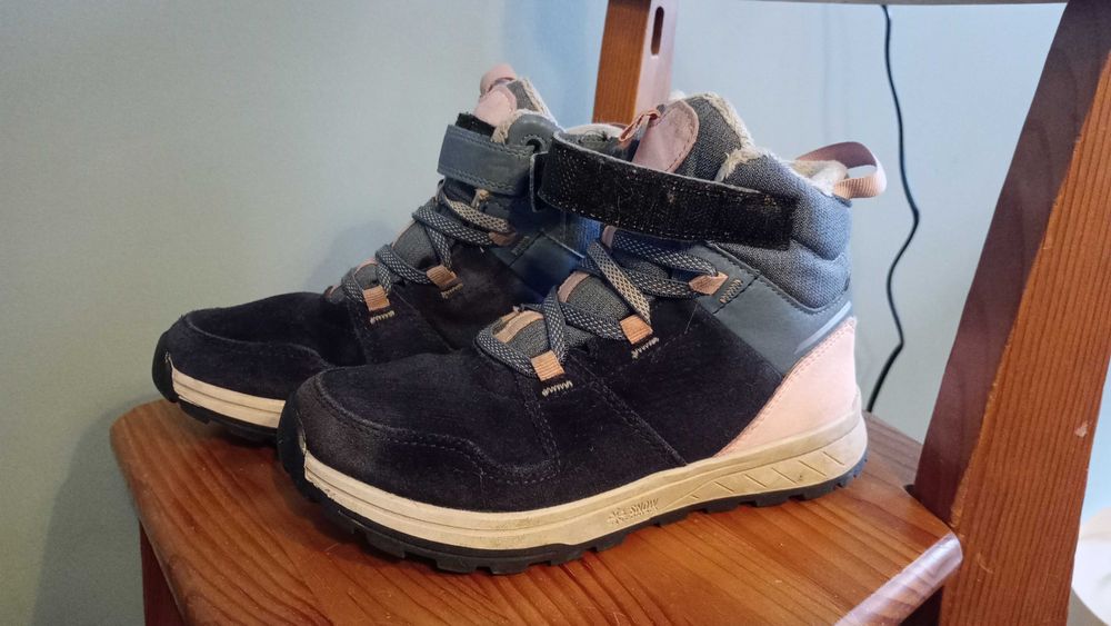Buty zimowe Decathlon dziewczęce 32