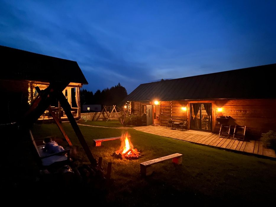 Dom na wsi, działka 3,5 ha. Roztocze.