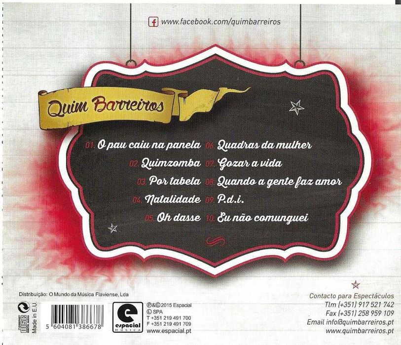 Quim Barreiros - O pau caiu na panela