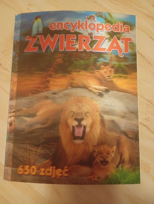 Encyklopedia zwierząt 650stron