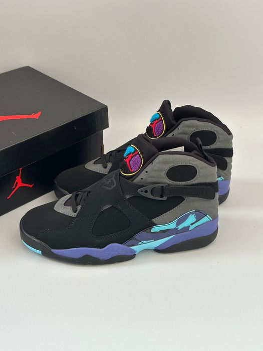 Легендарні чоловічі кросівки Air Jordan 8 Retro Aqua джордан кроссовки