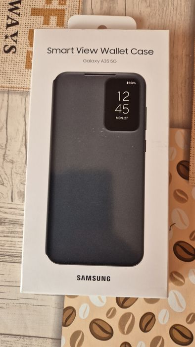 Чохол Smart View Wallet Case Black для Samsung A35 5G