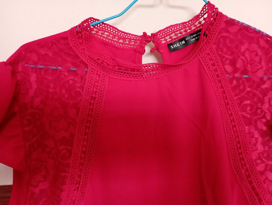 Vestido Shein vermelho