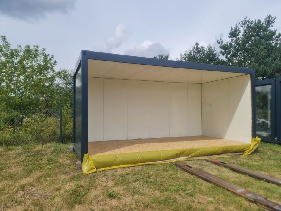 Kontener spa sauna balia jacuzzi kostrukcja stlowa 6m x3m