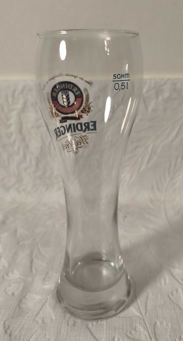 Copo Vintage de Cerveja Erdinger Weißbier 0,5L