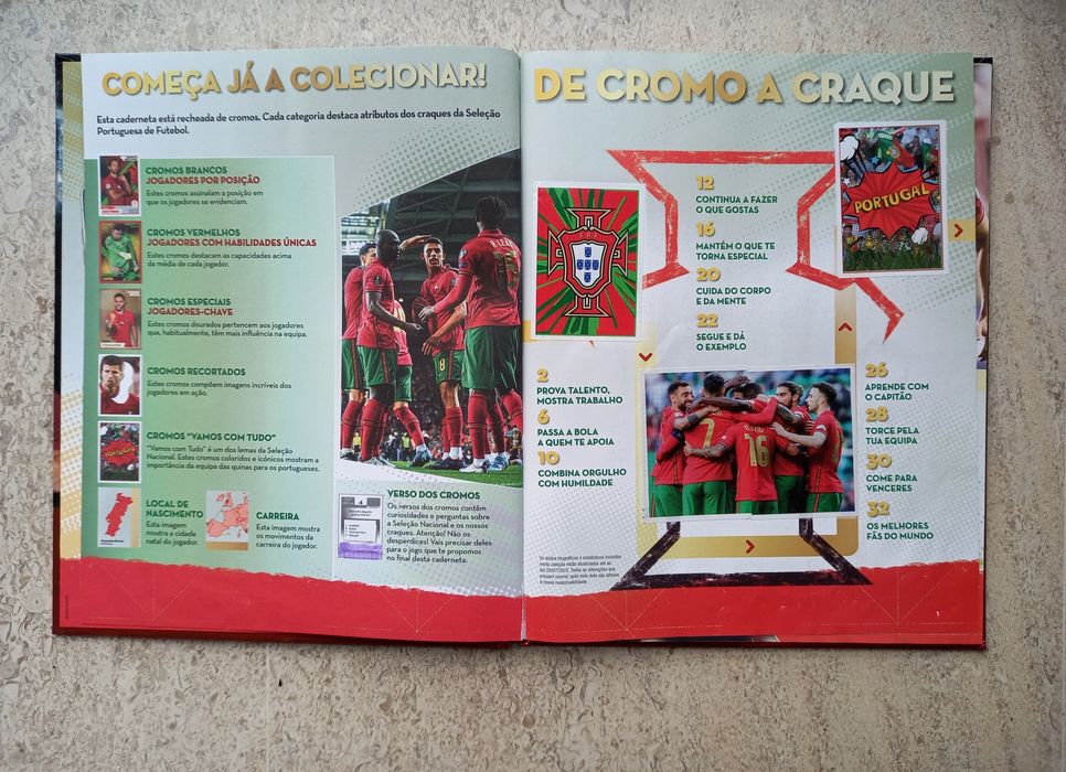 Caderneta fome de vencer 2022