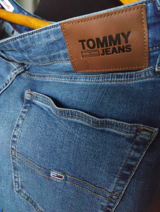 Джинсы Tommy Hilfiger jeans USA w32 stretch mid blue.