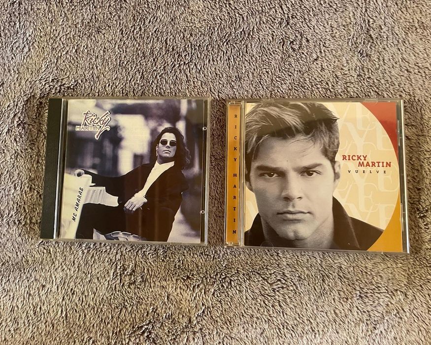 Płyty CD Ricky Martin Me amaras, Vuelve zestaw pop