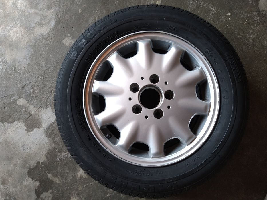 Jante 15 Mercedes 5 x 112 pneu Pirelli 195 65 15