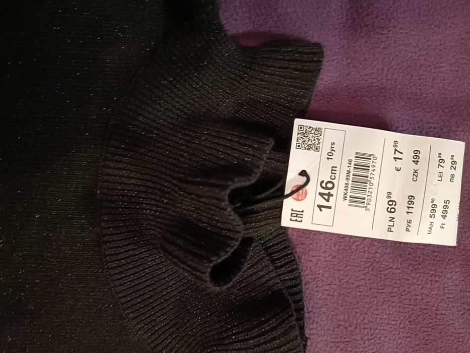 Sweterek, bluzka Reserved rozmiar 146 NOWY