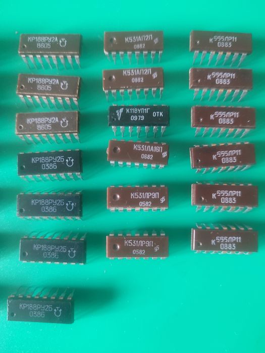 Микросхемы 43 штуки одним лотом