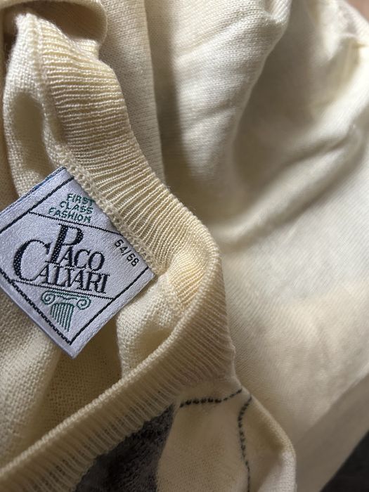 Paco Calvari sweter 100% welna