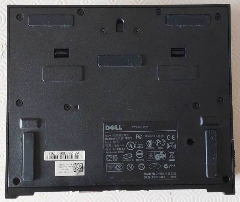 Docking Station para PCs portáteis DELL - modelo PR03X