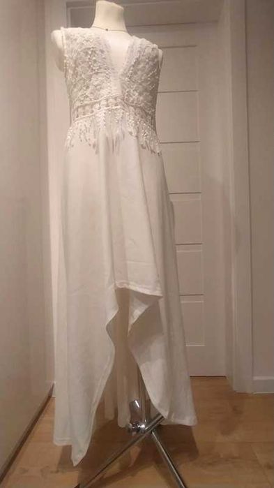 Sukienka ślubna, r. 40