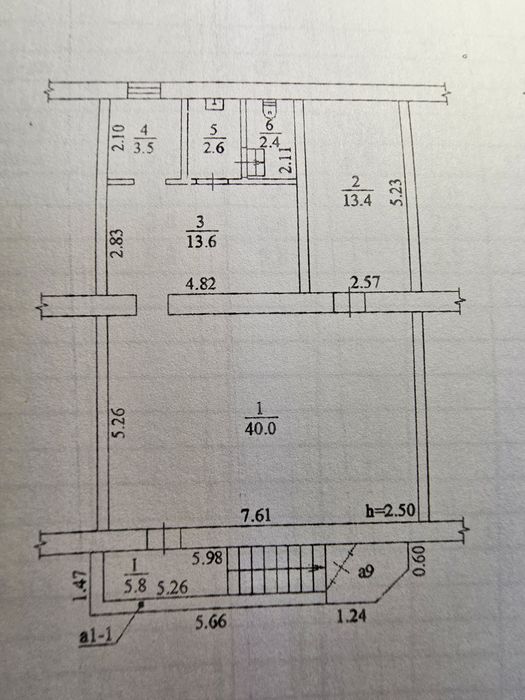 Магазин 82м2 верх проспекта Поля