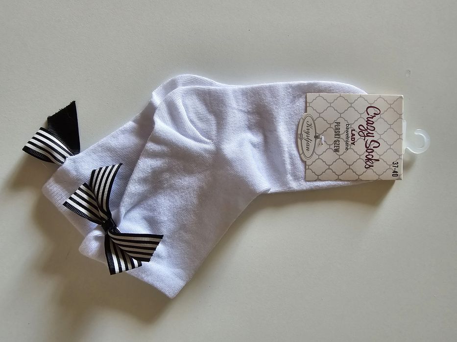 Skarpety z kokardą Crazy Socks 37-40
