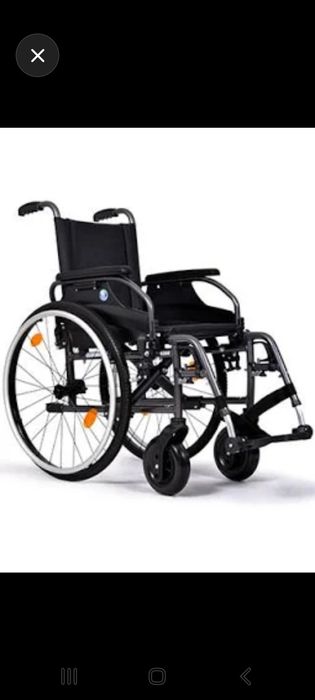 Wózek inwalidzki aluminiowy lekki. D200 firmy Vermeiren Belgia. Nowy..