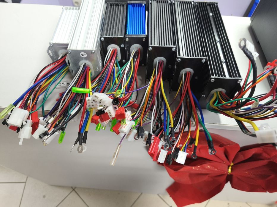 Синусный bldc контроллер для мотор колеса 36-48В 350w 450w, 500w, 100