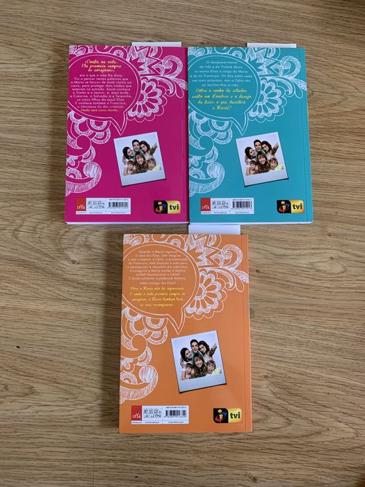 Coleção livros para jovens da novela “Massa Fresca”