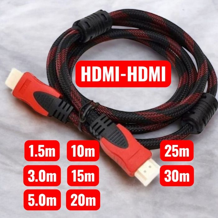 10 метров‼️Кабель HDMI-HDMI 1.5m 3m 5m 10m 15m 20m 25m 30m ‼️HDMI-DVI