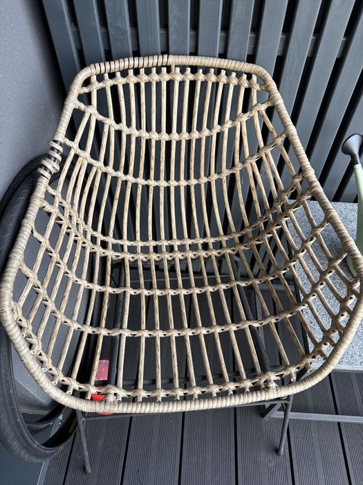 Zestaw krzeseł ogrodowych na taras balkon JYSK