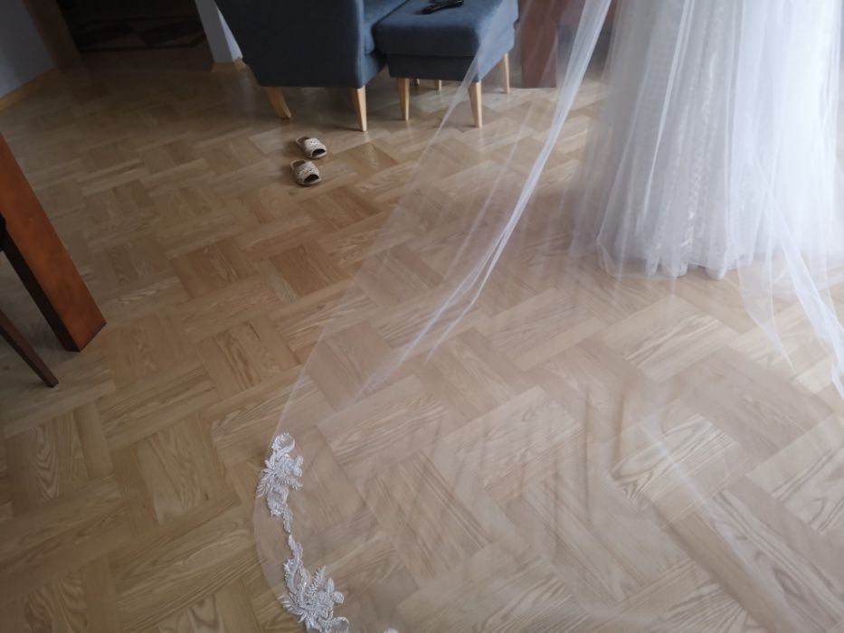 Welon katedralny 270 cm ślub
